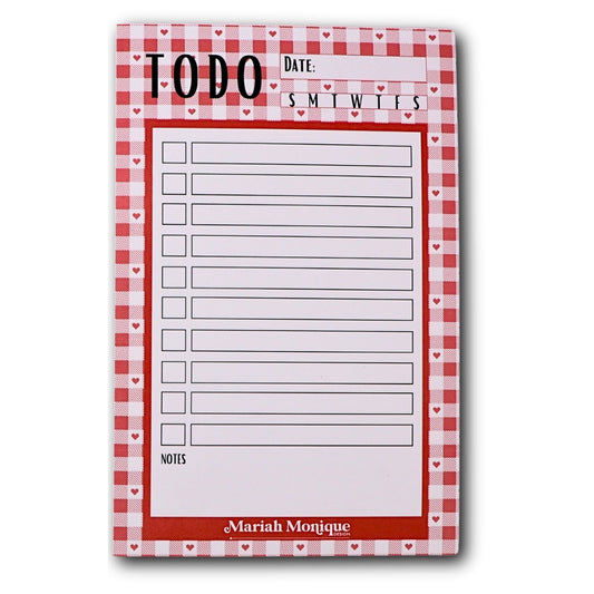 Checkered Todo List | 50 Sheets