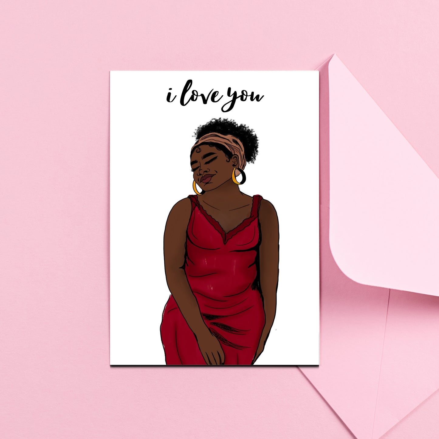 Black Girl Greeting Card 6 Pack Bundle