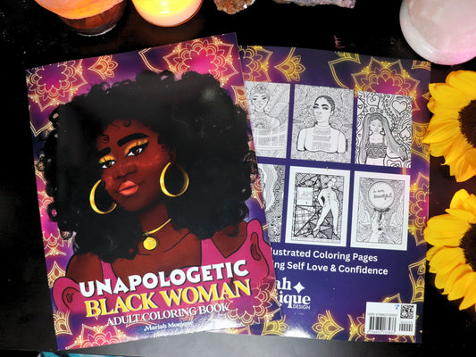 Unapologetic Black Woman Coloring Book Volume 1