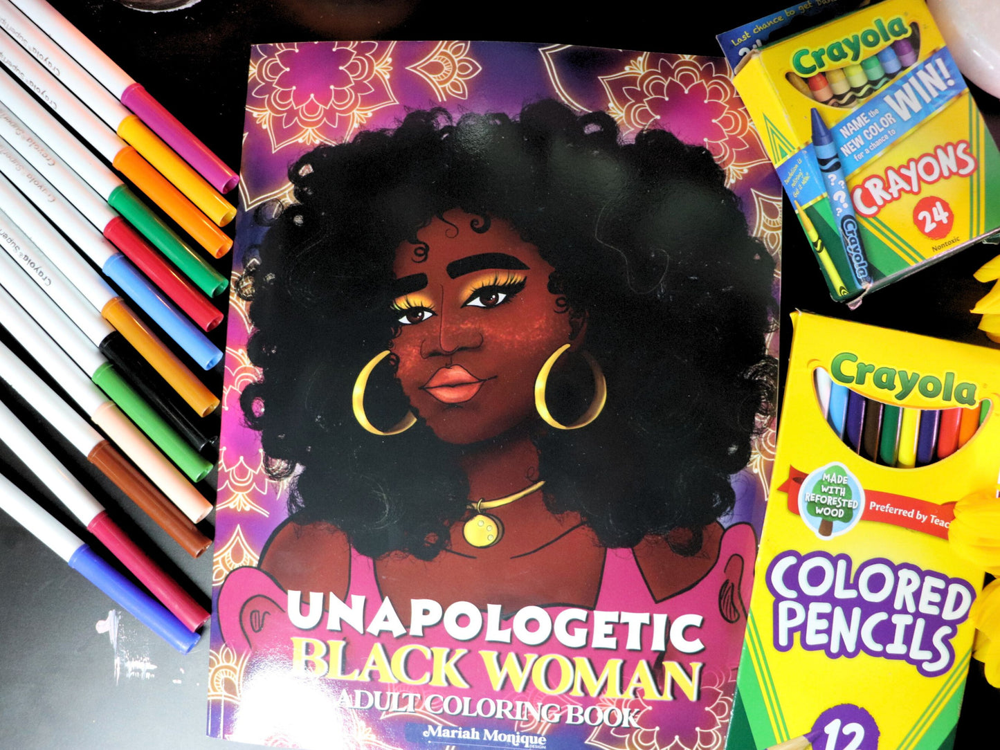 Unapologetic Black Woman Coloring Book Volume 1